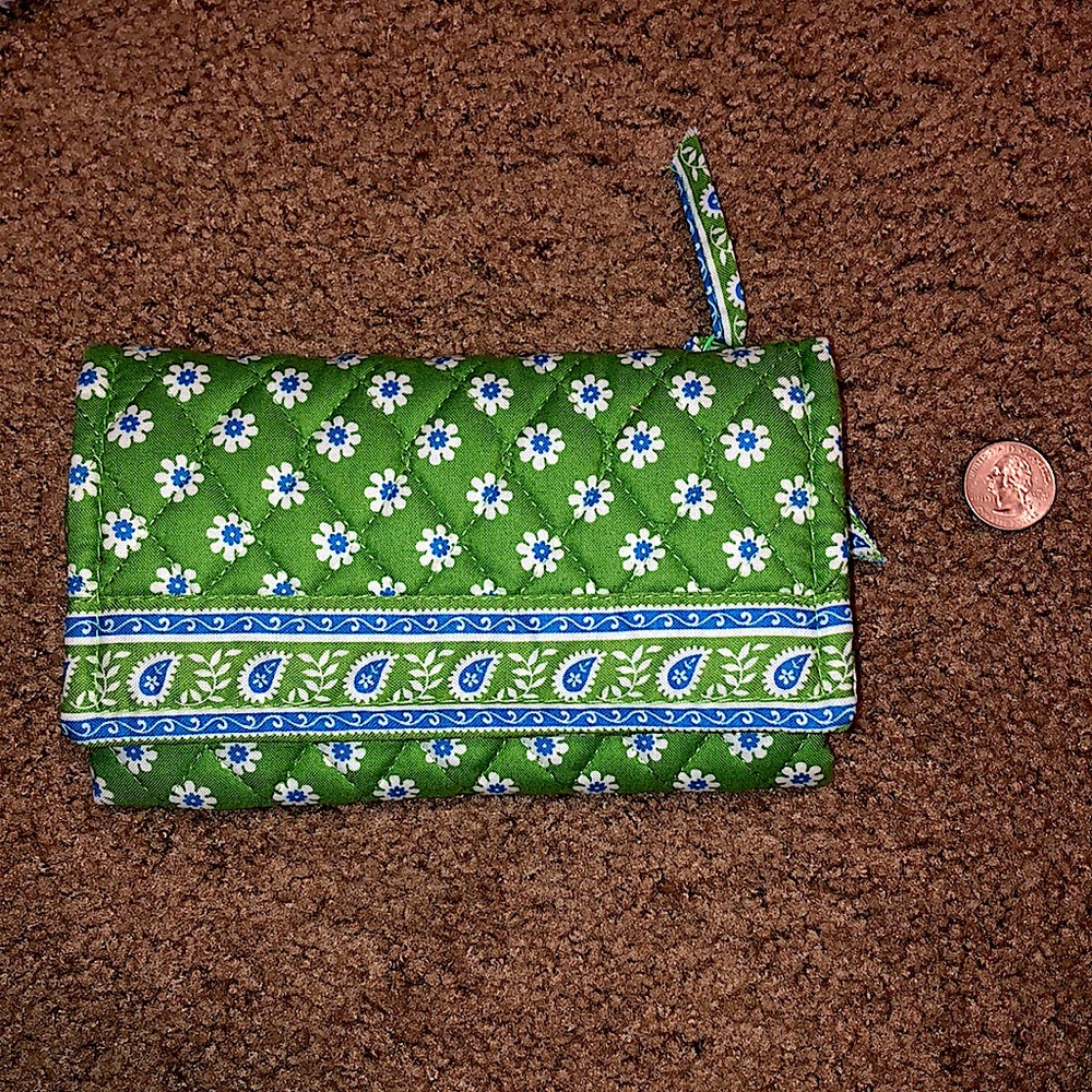 Green Vera Bradley Wallet